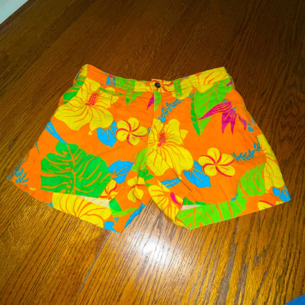 Ralph Lauren floral shorts size 2. Great used condition. These are linen/cotton